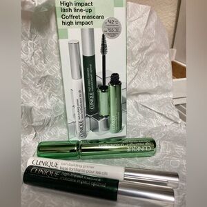 Clinique Lash Duo - Metallic Green and Silver